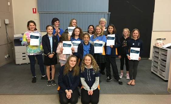 Girl Guides become Dementia Friends