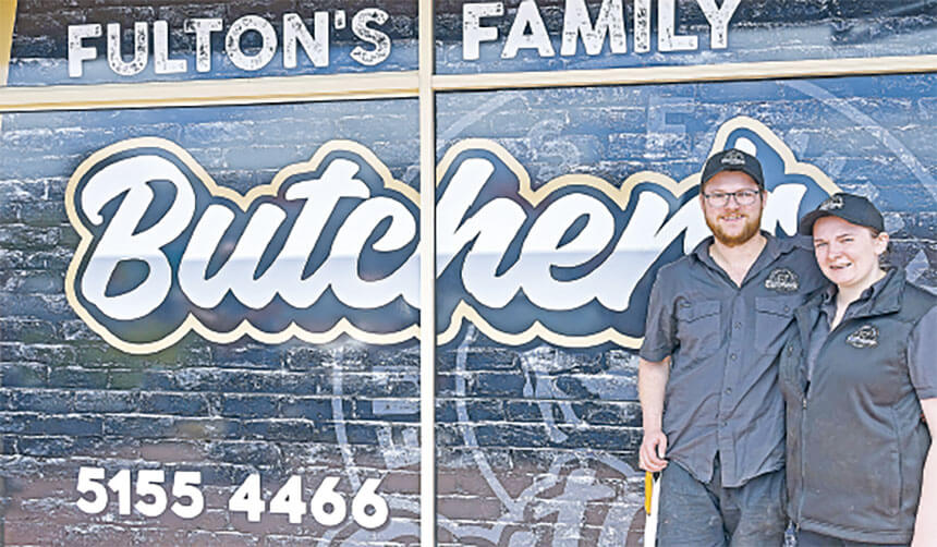 Fultons take over butcher shop
